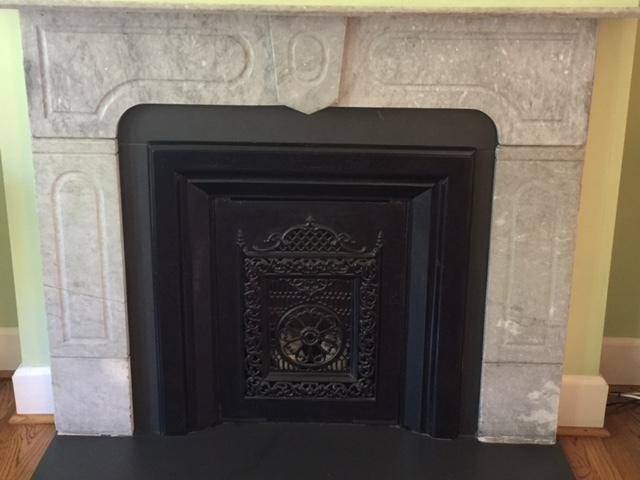 548 Willow Road Winnetka, IL 60093 - Photo 24 of 26 a close view of a fireplace