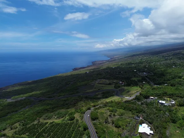 a view of an outdoor space and a yard