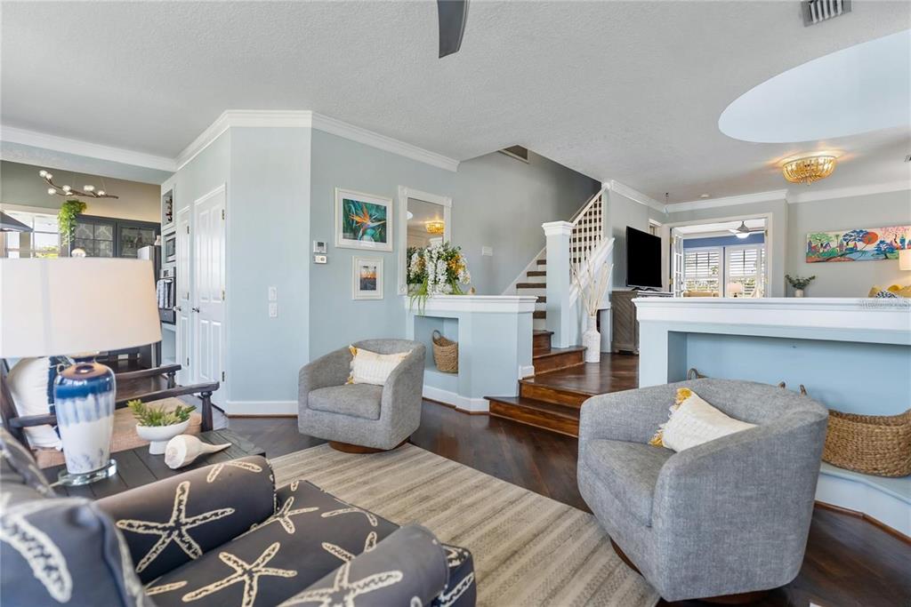 861 Nectar Road Venice, FL 34293 - Photo 14 of 74 a living room with furniture and a wooden floor