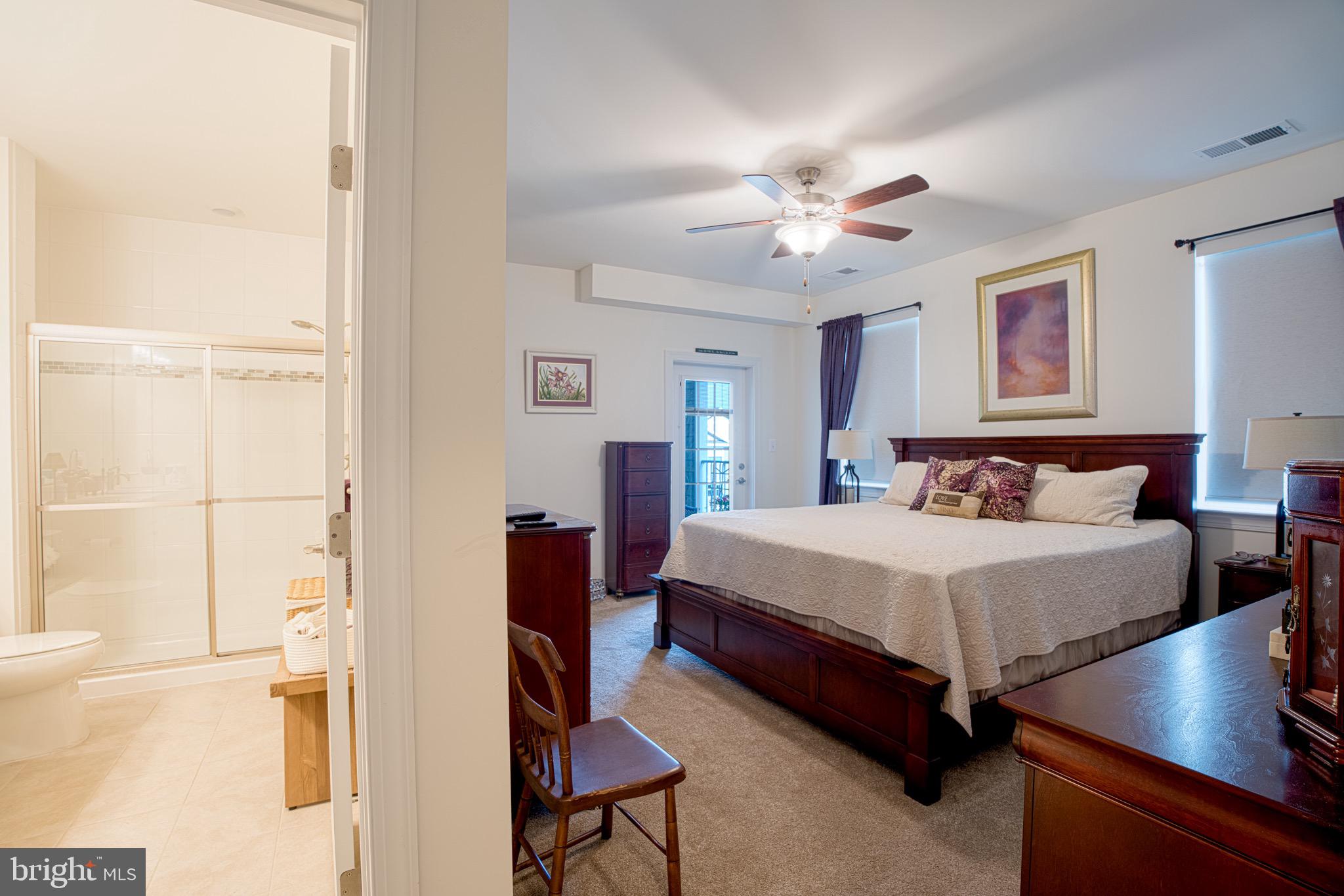 406 Bold Ruler Court, Unit 402 Havre de Grace, MD 21078 - Photo 27 of 43 Spacious bedroom with en-suite bath.