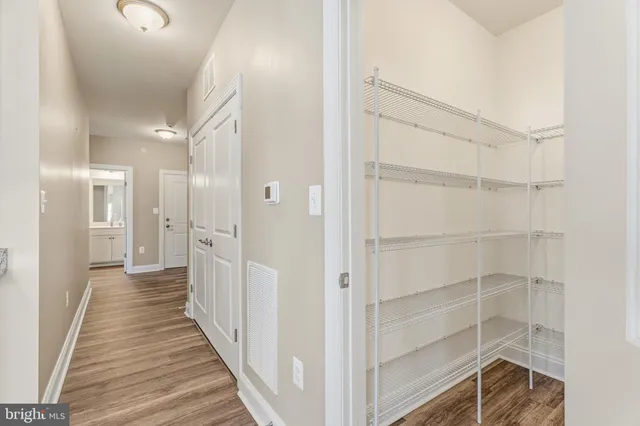 a view of a bathroom with a glass door shower