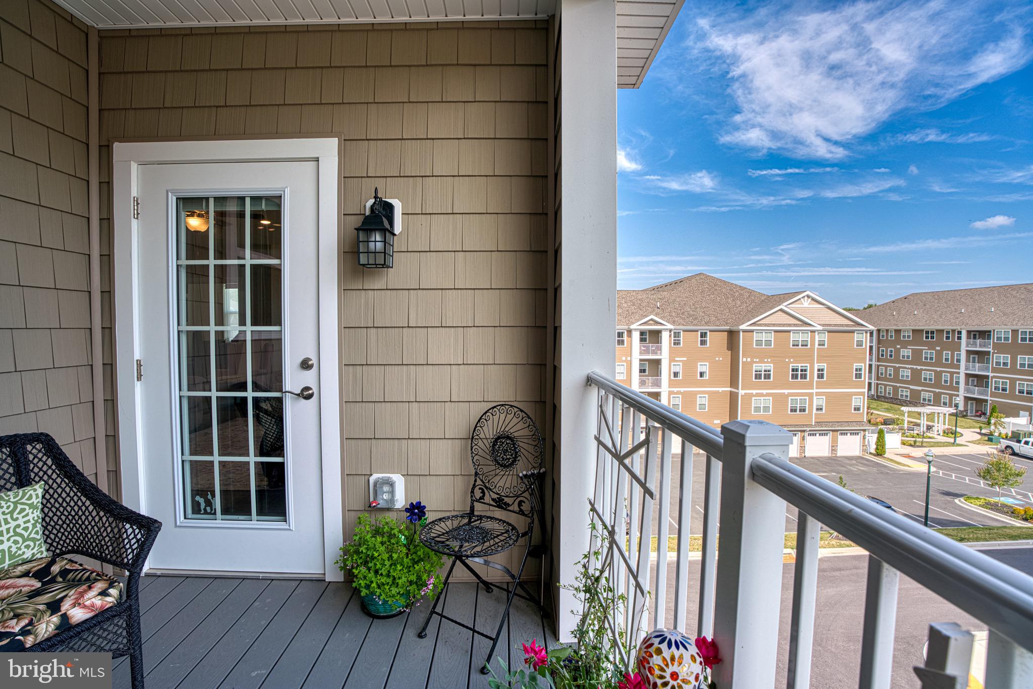 406 Bold Ruler Court, Unit 402 Havre de Grace, MD 21078 - Photo 31 of 43 Charming balcony with scenic views.