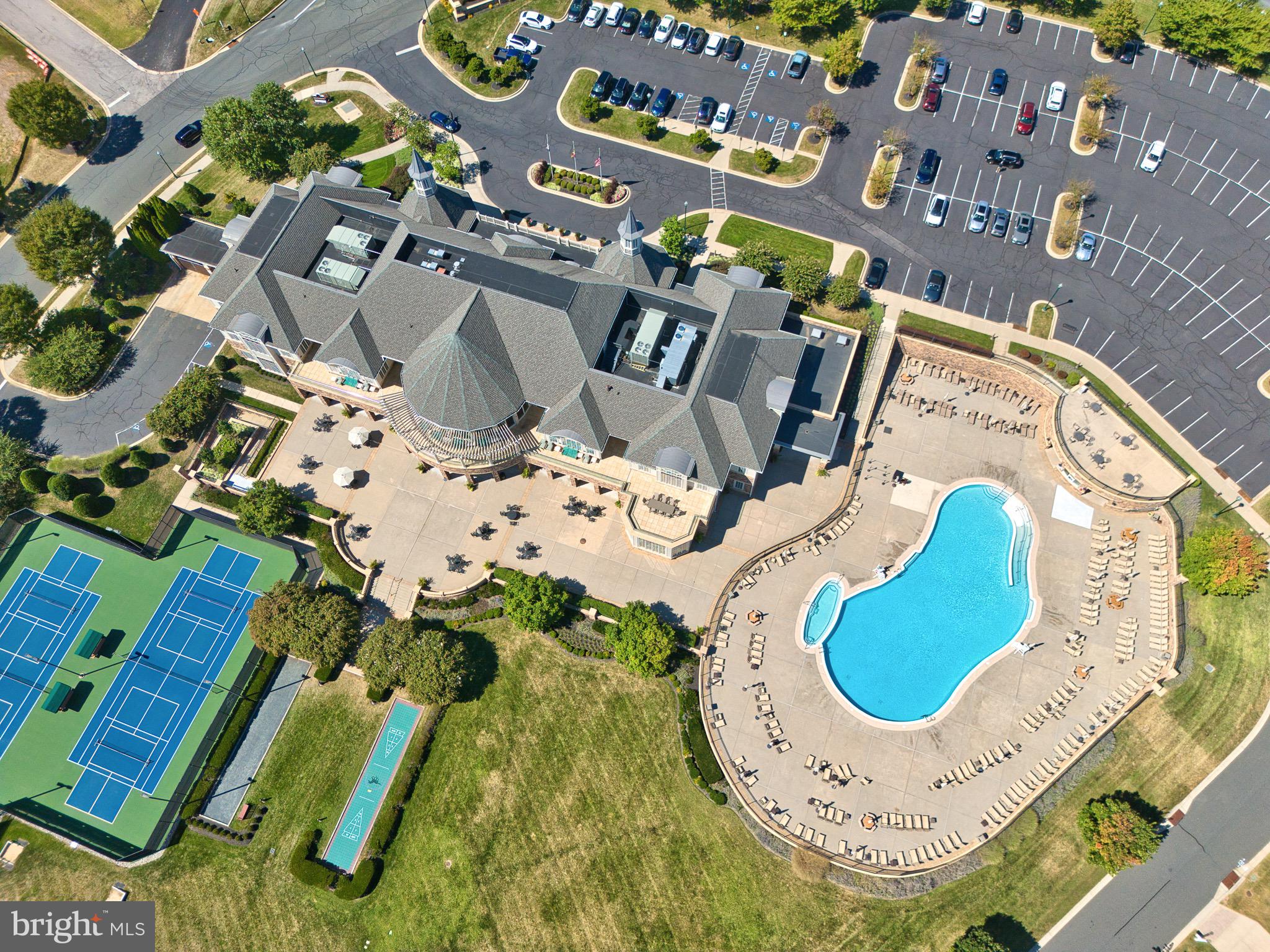 406 Bold Ruler Court, Unit 402 Havre de Grace, MD 21078 - Photo 42 of 43 Aerial view of a vibrant community center.
