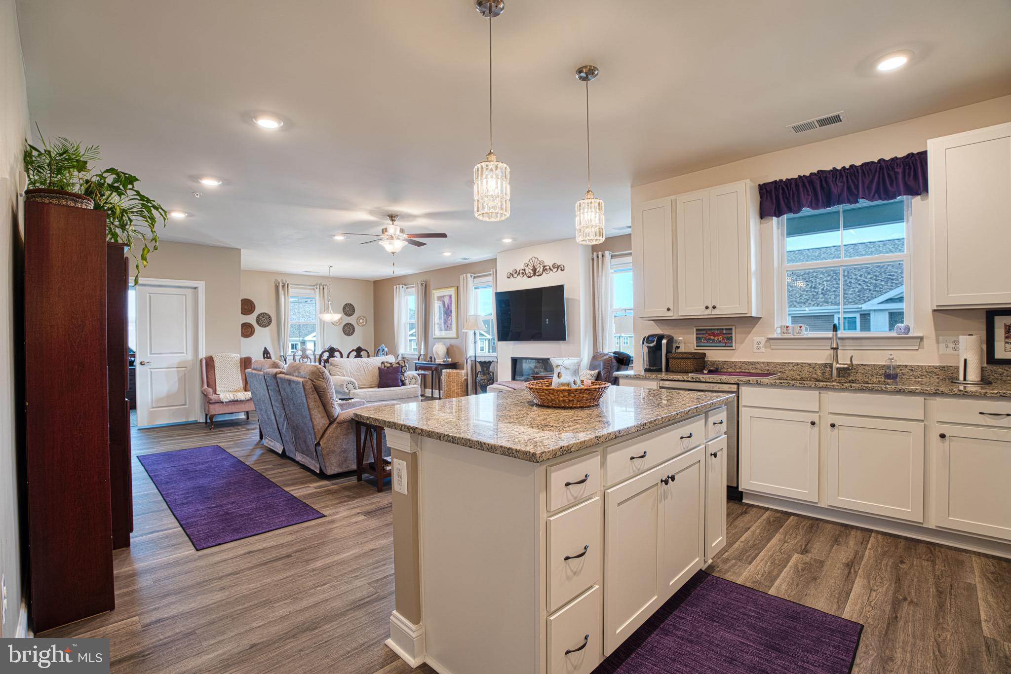 406 Bold Ruler Court, Unit 402 Havre de Grace, MD 21078 - Photo 7 of 43 Modern kitchen with open living space.