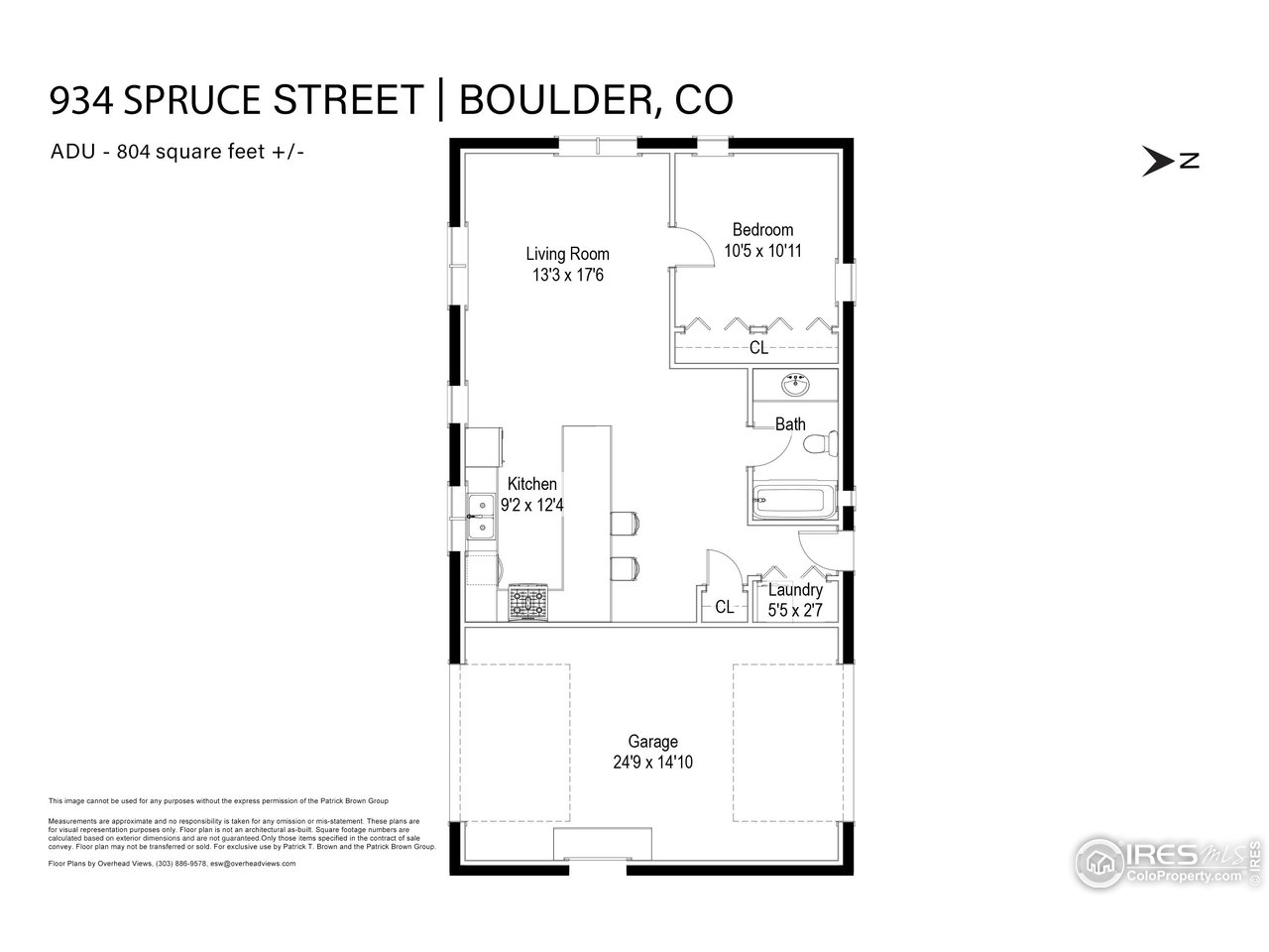 934 Spruce Street Boulder, CO 80302 - Photo 49 of 49 ADU floor plans