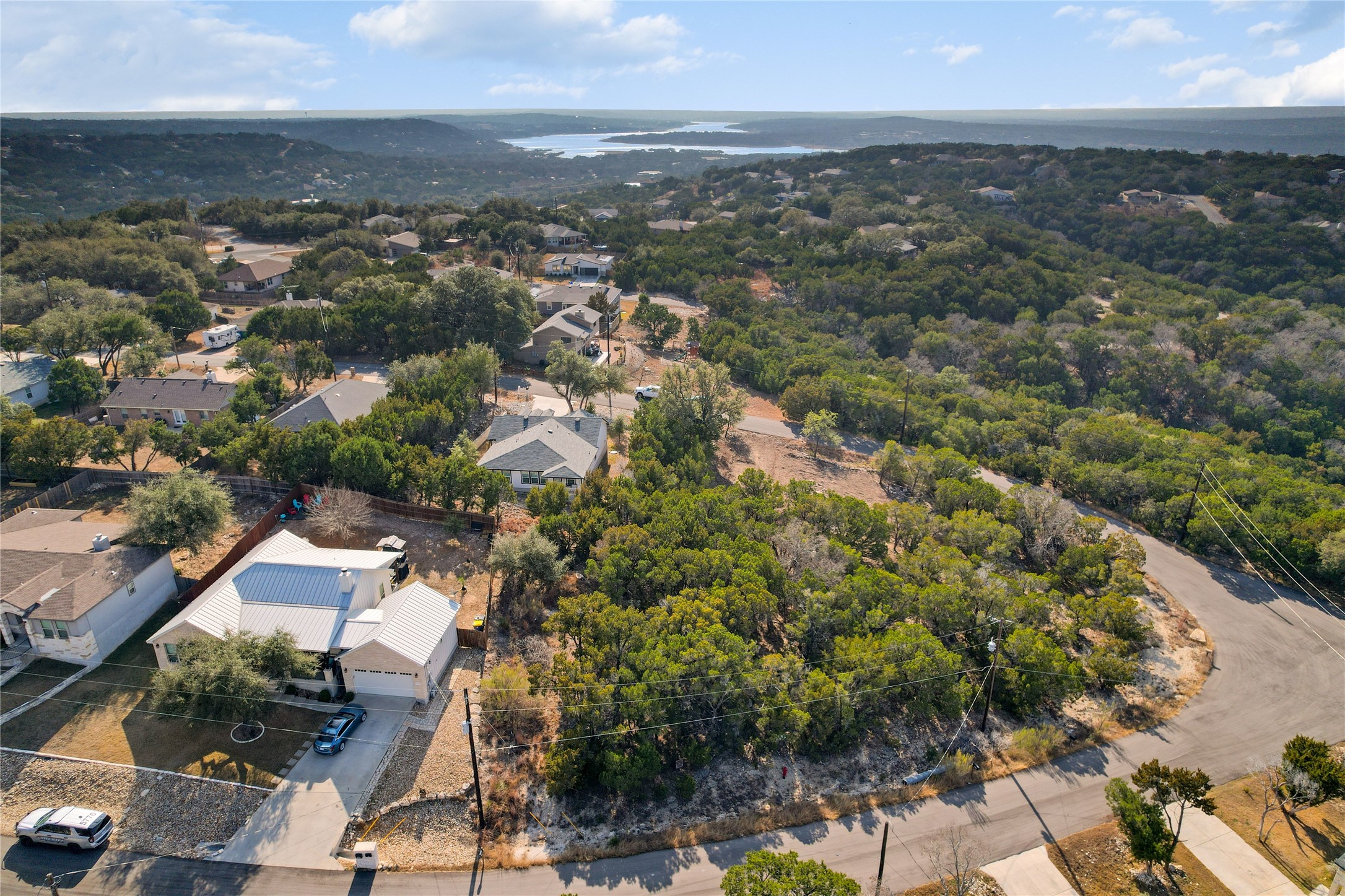 8010 Flintlock Circle Lago Vista, TX 78645 - Photo 12 of 15 an aerial view of multiple house