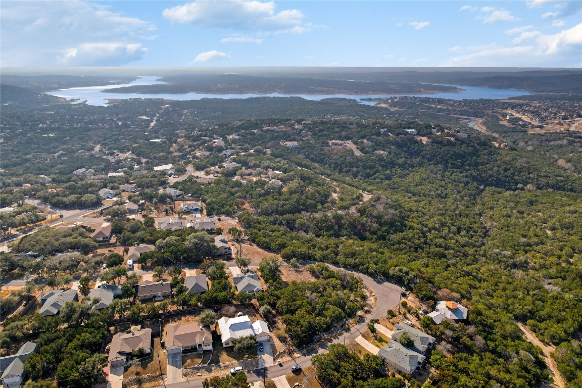 8010 Flintlock Circle Lago Vista, TX 78645 - Photo 5 of 15 an aerial view of residential building and green space
