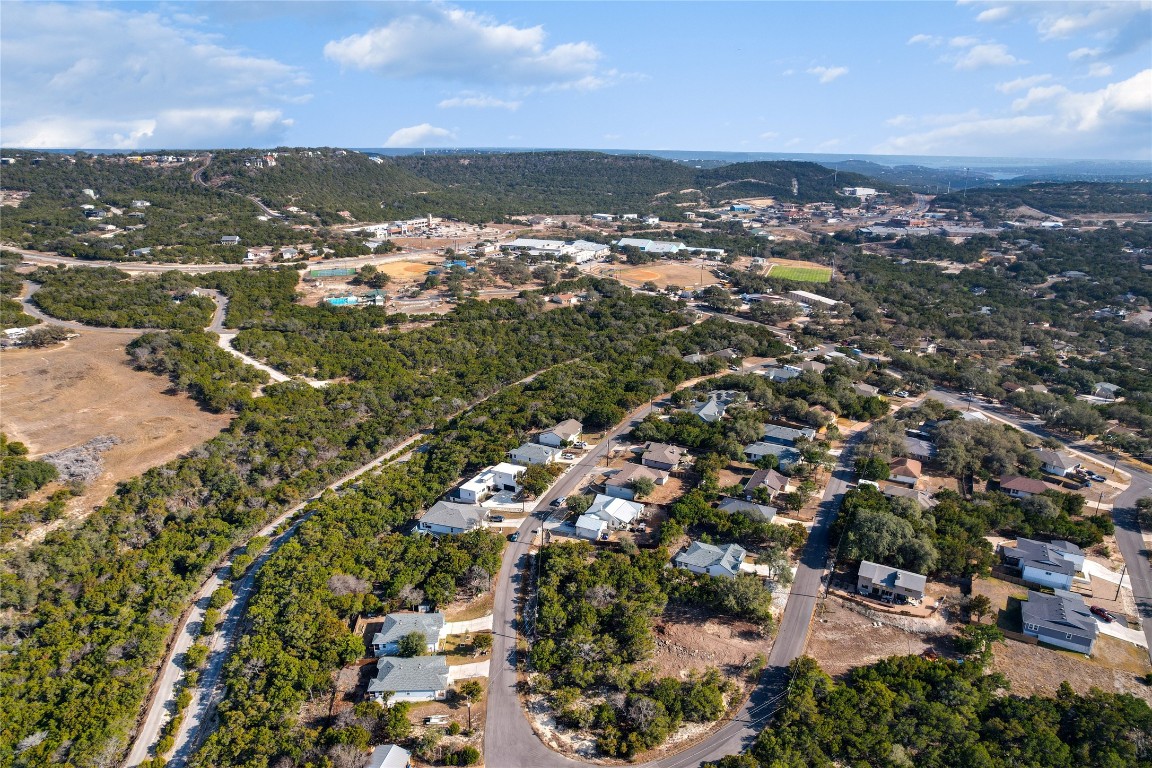 8010 Flintlock Circle Lago Vista, TX 78645 - Photo 7 of 15 an aerial view of residential houses with city view