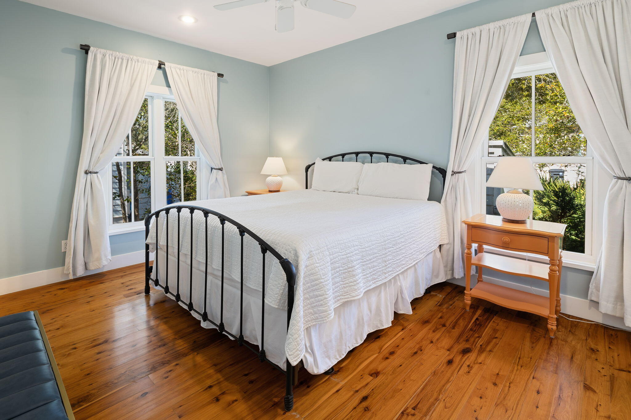 18 Kareny Lane Inlet Beach, FL 32461 - Photo 18 of 48 a bedroom with a bed and a large window