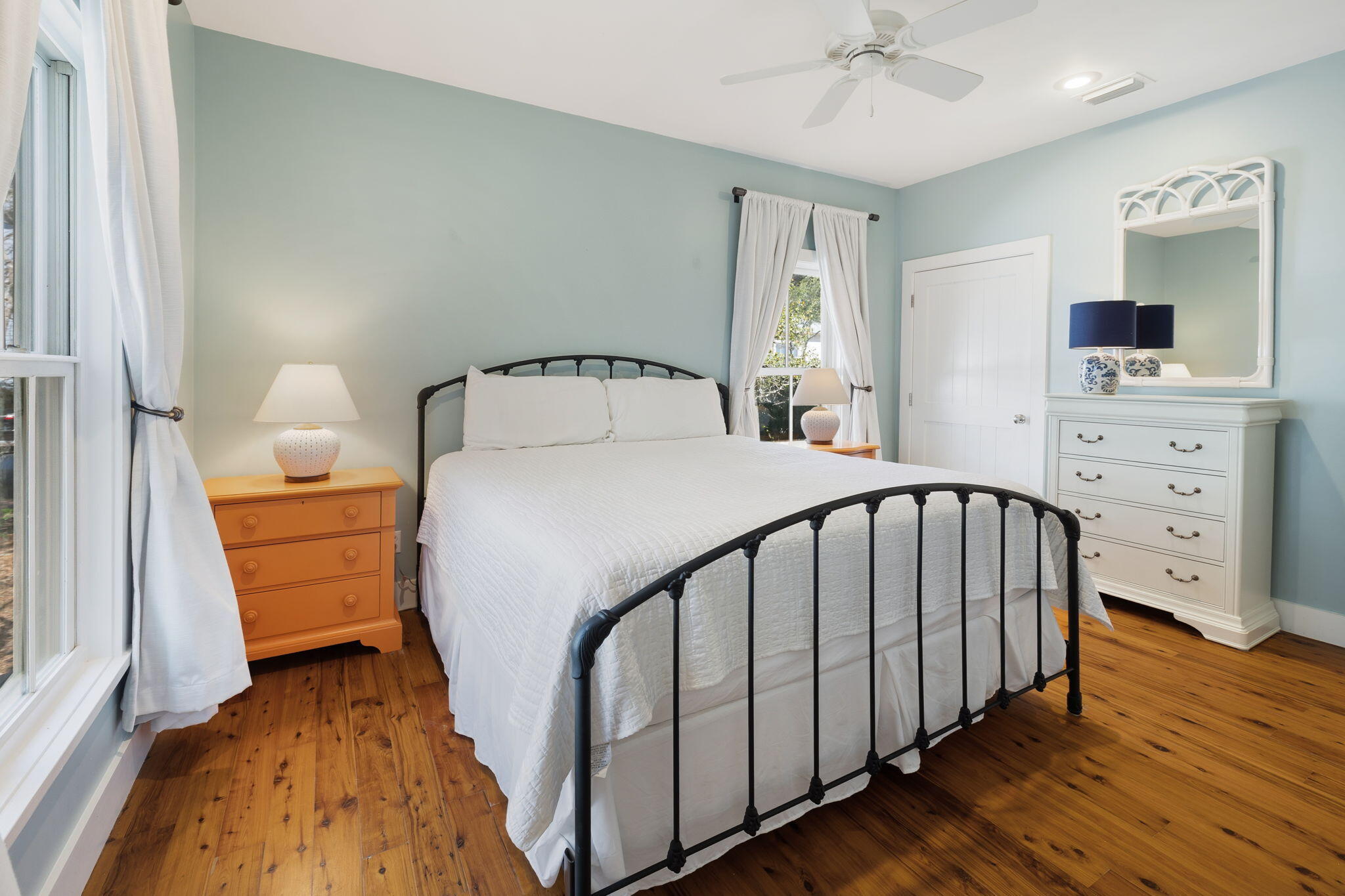 18 Kareny Lane Inlet Beach, FL 32461 - Photo 19 of 48 a bedroom with a bed and a tv on the dresser