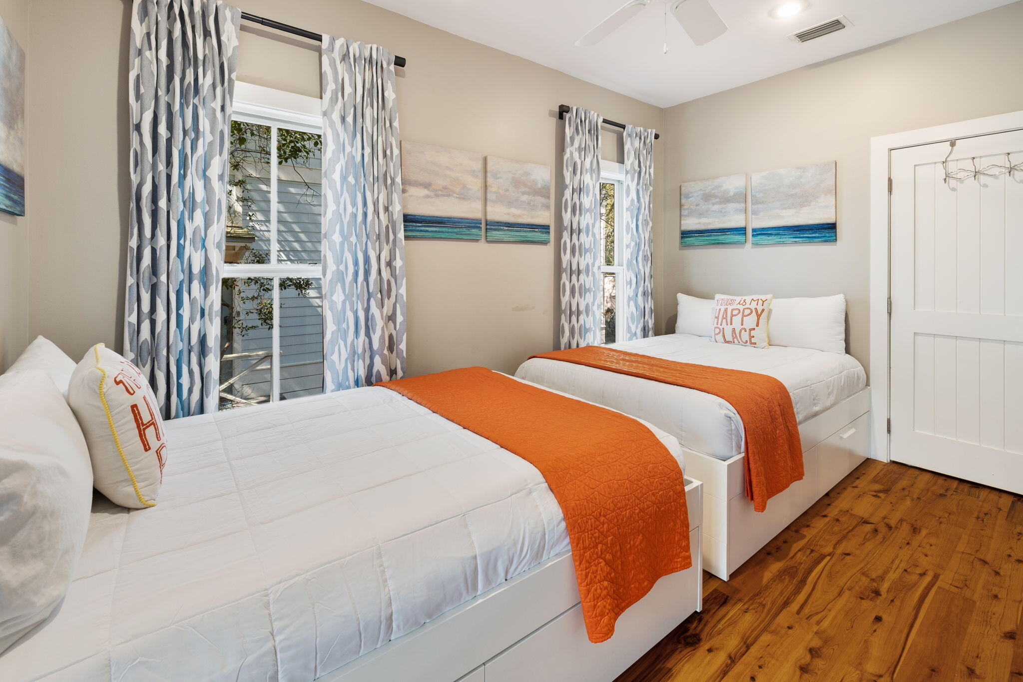 18 Kareny Lane Inlet Beach, FL 32461 - Photo 31 of 48 a bedroom with a bed and a large window