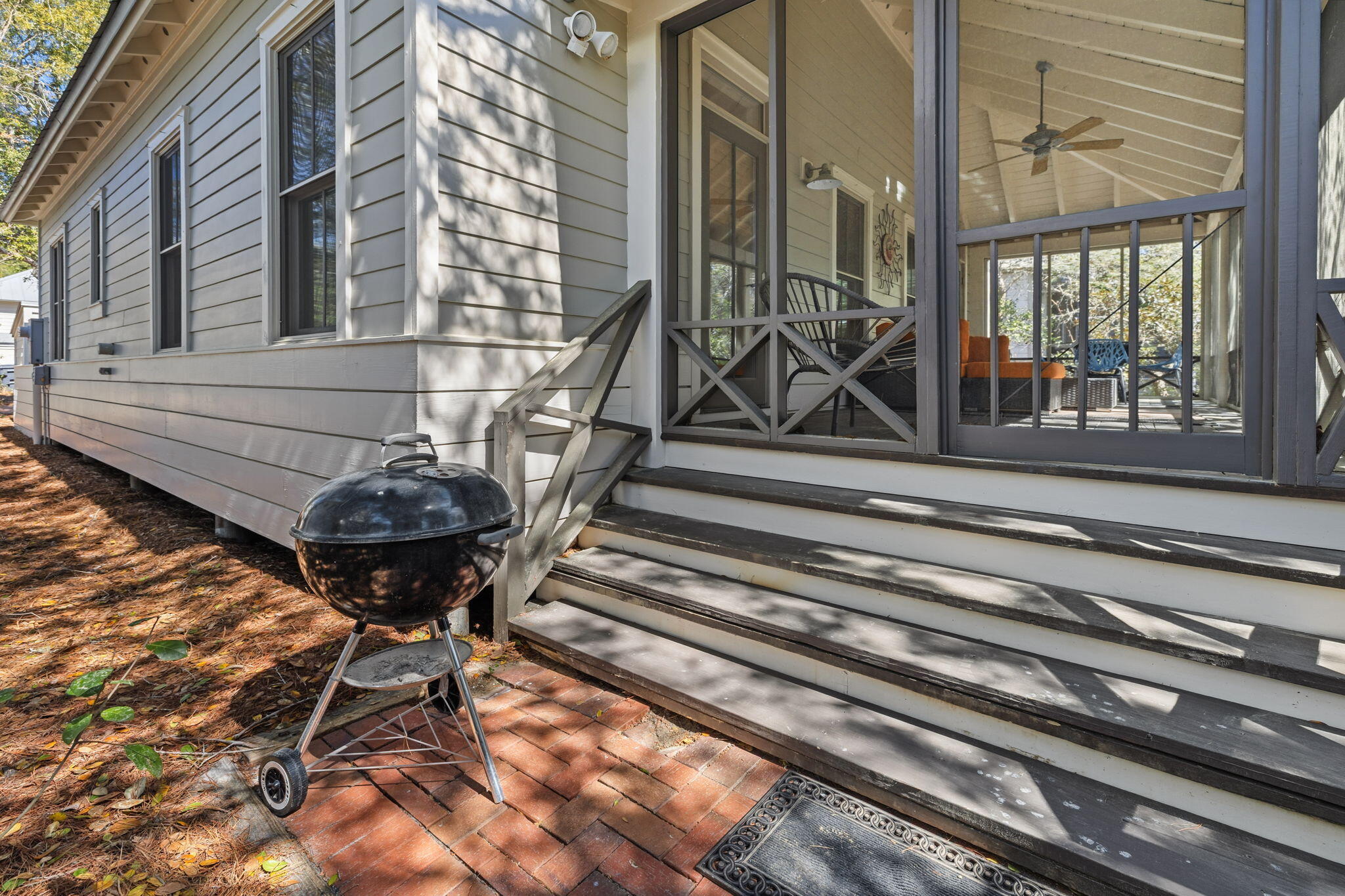 18 Kareny Lane Inlet Beach, FL 32461 - Photo 36 of 48 a view of entryway with wooden door
