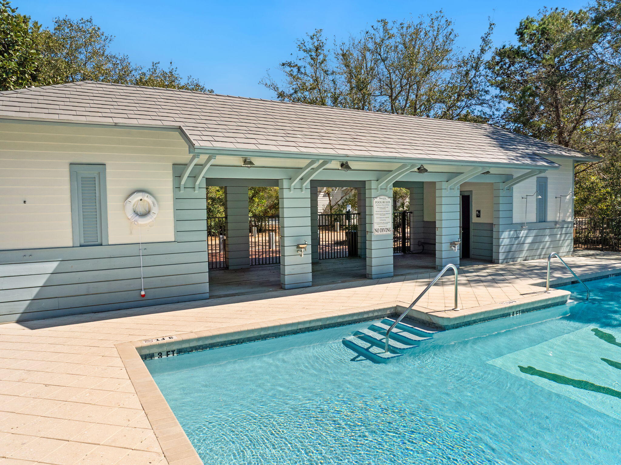 18 Kareny Lane Inlet Beach, FL 32461 - Photo 39 of 48 a view of a house with swimming pool