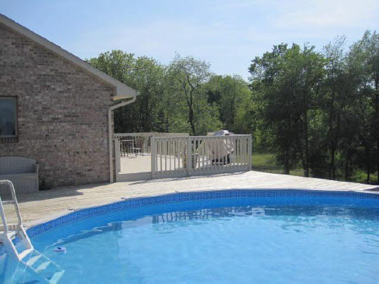 6966 North Marrill Road Byron, IL 61010 - Photo 10 of 11 a view of a back yard