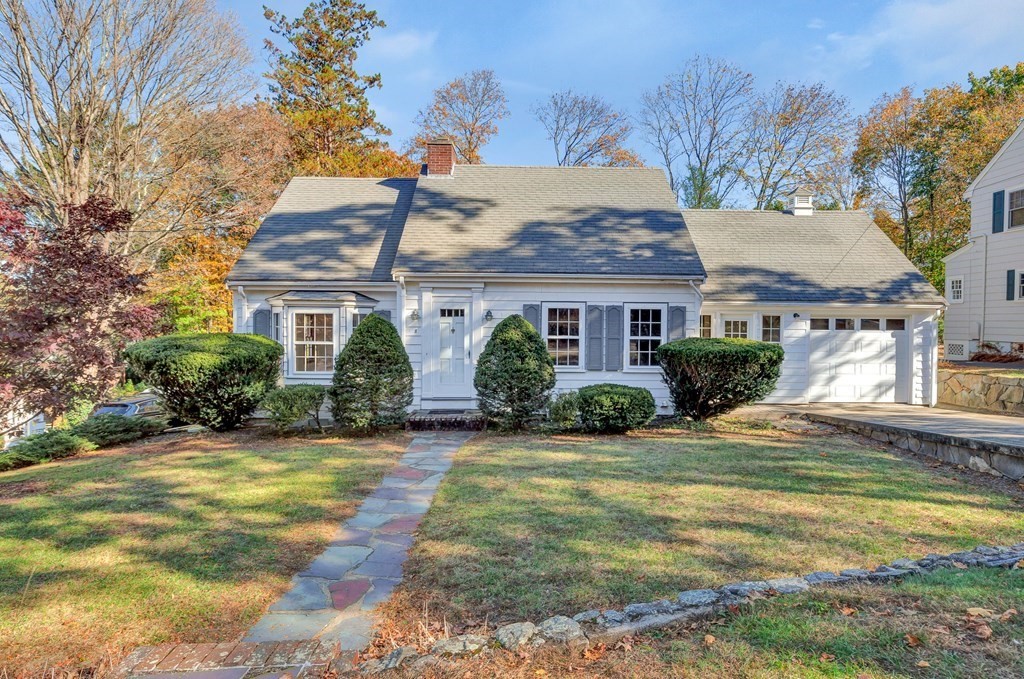a view of a house with a swimming pool