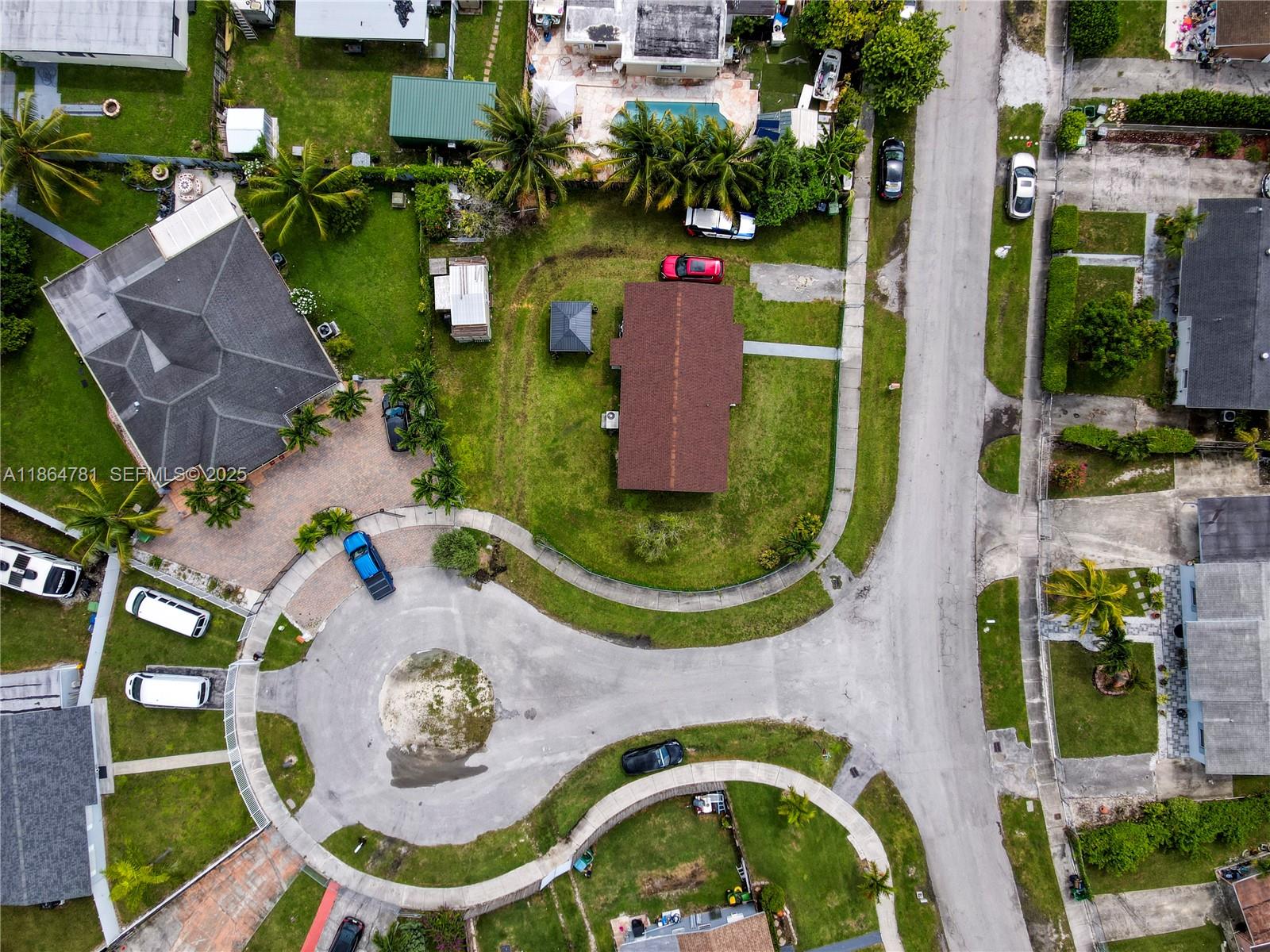 30211 Southwest 158th Road Homestead, FL 33033 - Photo 23 of 47 an aerial view of a house having outdoor space