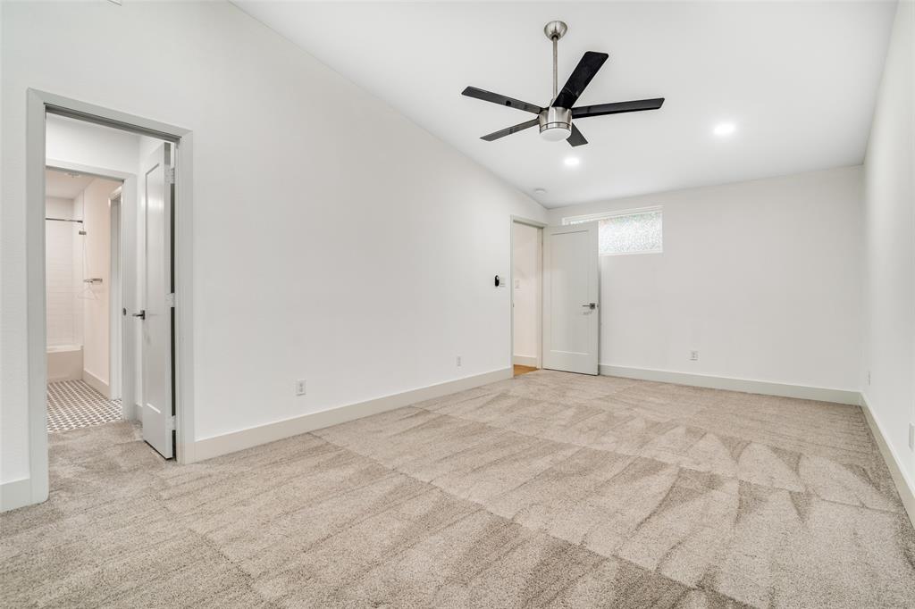 8722 Angora Street Dallas, TX 75218 - Photo 22 of 26 wooden floor in an empty room