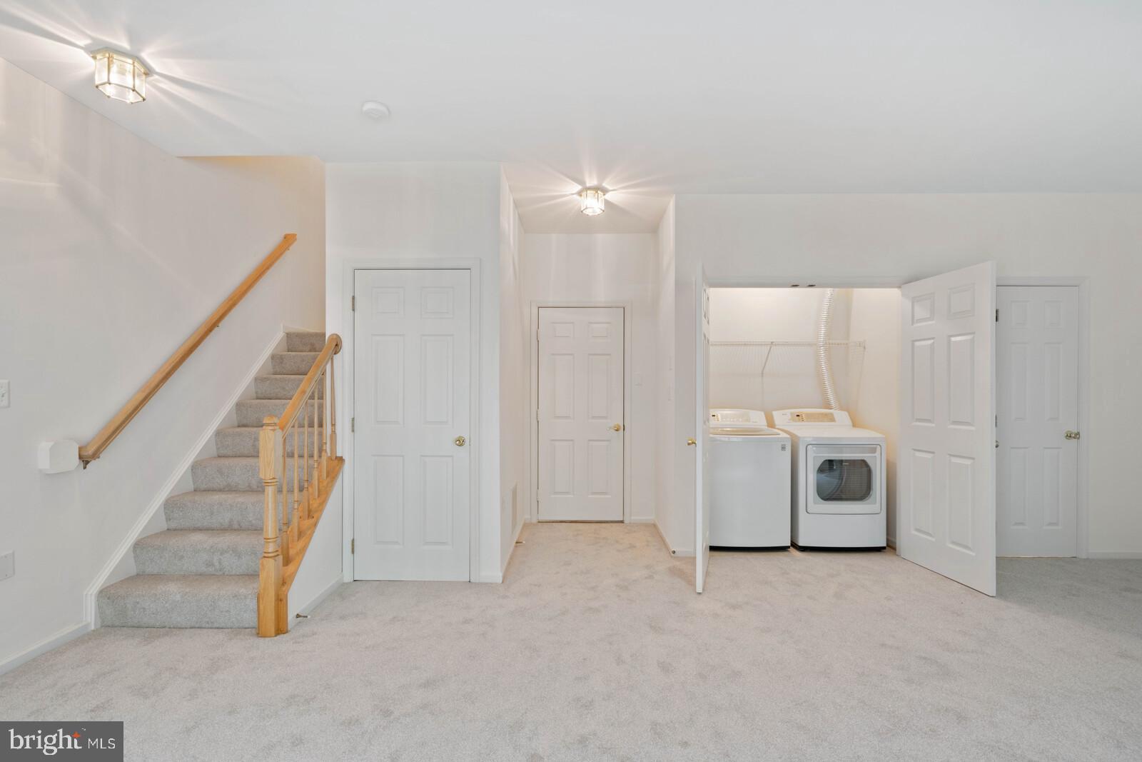 21508 Tamarack Ridge Square Sterling, VA 20164 - Photo 30 of 45 Recreation room and washer and dryer