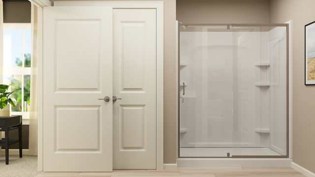 102 Ellis Road Algonquin, IL 60102 - Photo 31 of 45 a bathroom with a glass shower door