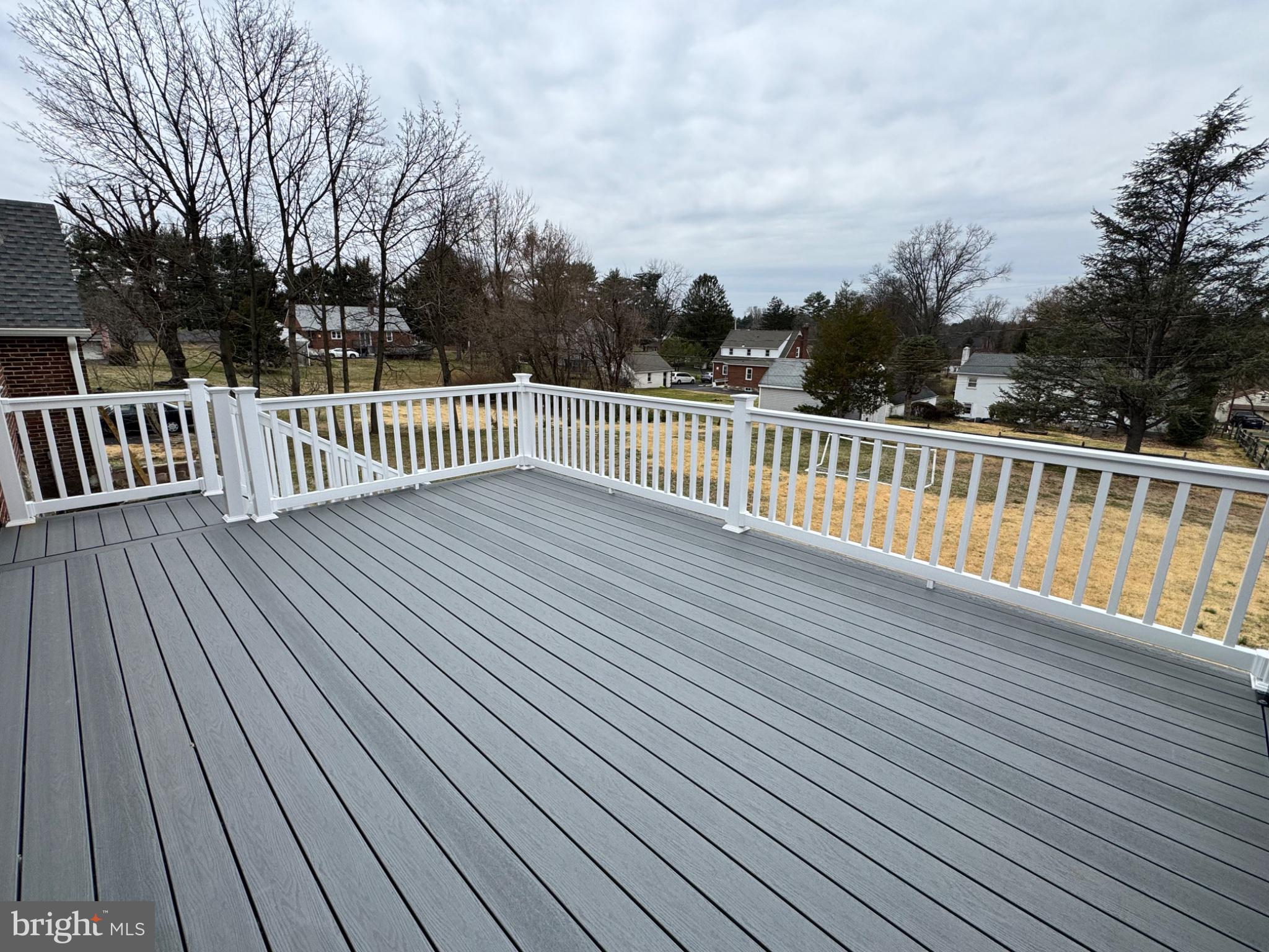 36 Gravel Hill Road Huntingdon Valley, PA 19006 - Photo 15 of 18 Spacious deck with serene views.