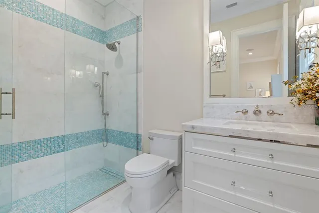 a table and chairs in front of a building