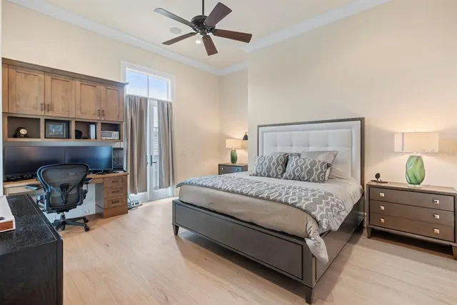 a outdoor space with patio lots of furniture and garden view