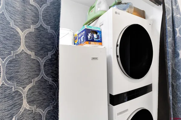 a view of a storage & utility room