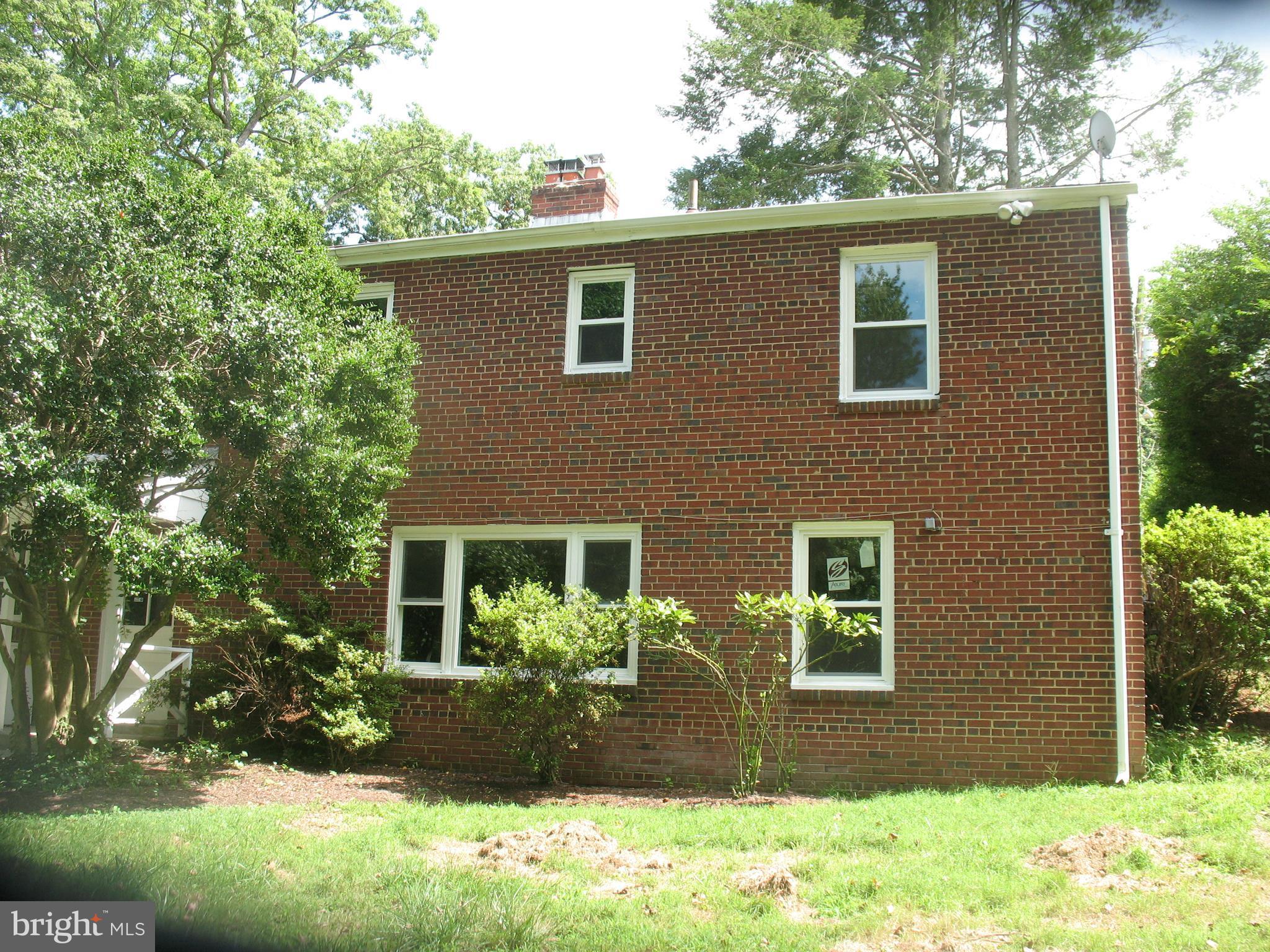 5110 Sharon Road Temple Hills, MD 20748 - Photo 5 of 30 Exterior Rear with brick walls