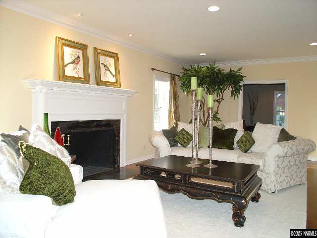 931 La Reno, NV 89509 - Photo 2 of 9 a living room with furniture and a fireplace