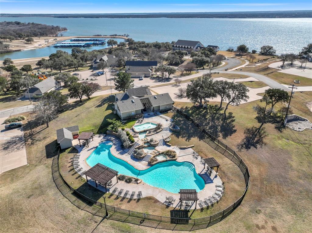 38107 Misty Ridge Drive Whitney, TX 76692 - Photo 3 of 8 an aerial view of a house with a ocean view