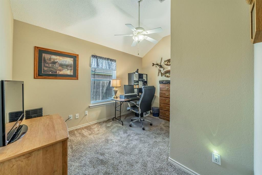 1013 Short Line Boulevard Midlothian, TX 76065 - Photo 15 of 26 a view of a workspace with furniture and a window