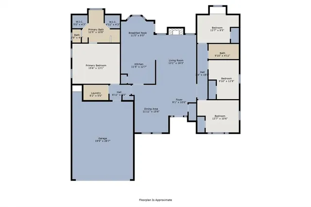 a picture of a floor plan