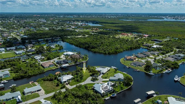 a view of a lake with a outdoor space