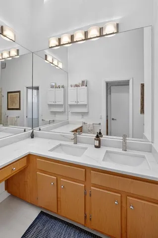 an aerial view of a city with lots of residential buildings