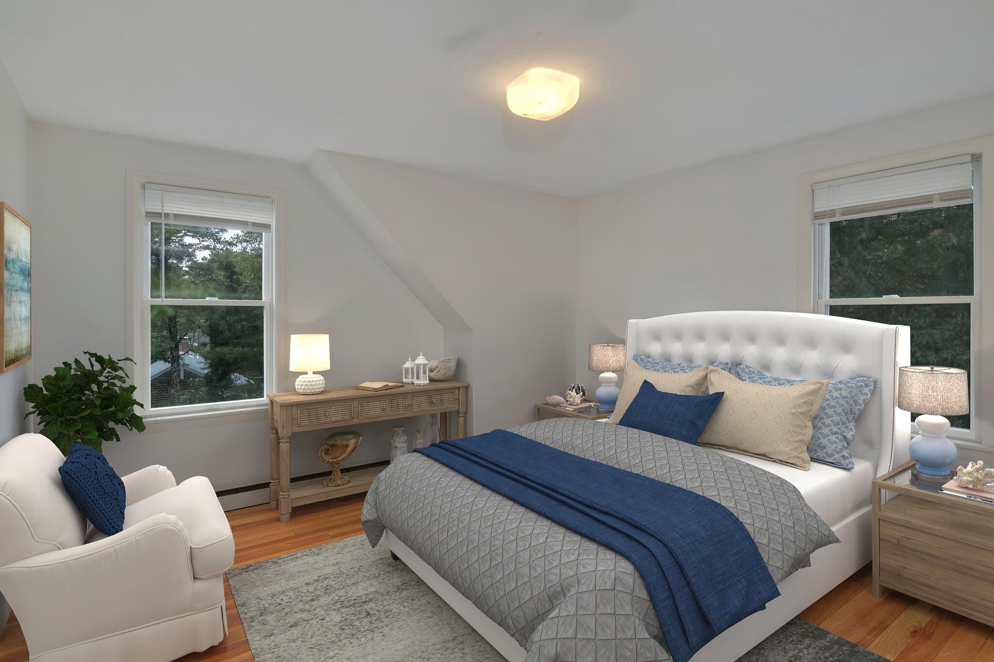35 Hillside Road Harwich, MA 02645 - Photo 30 of 48 Virtually staged bedroom 2
