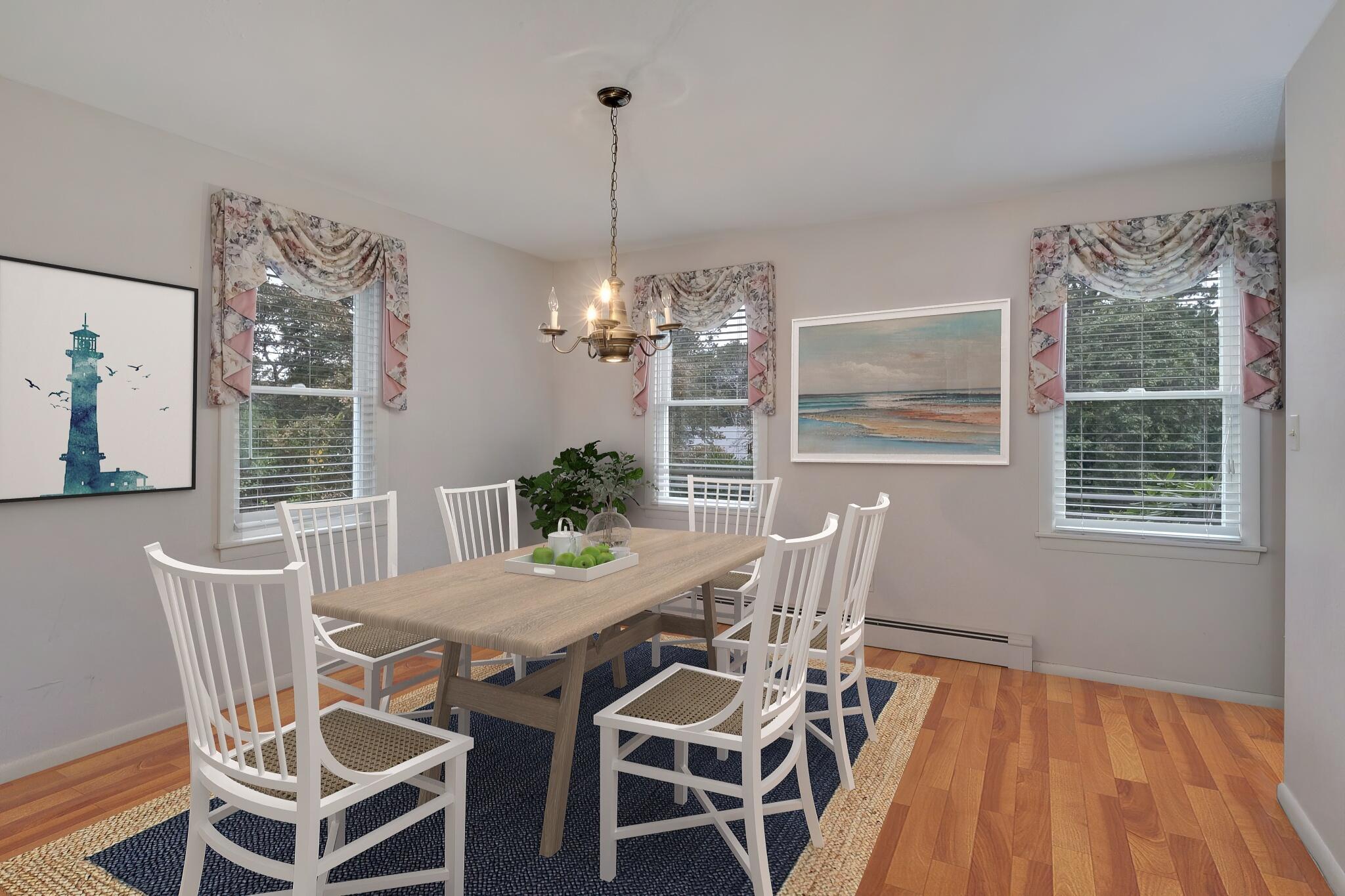 35 Hillside Road Harwich, MA 02645 - Photo 10 of 48 Virtually staged dining room