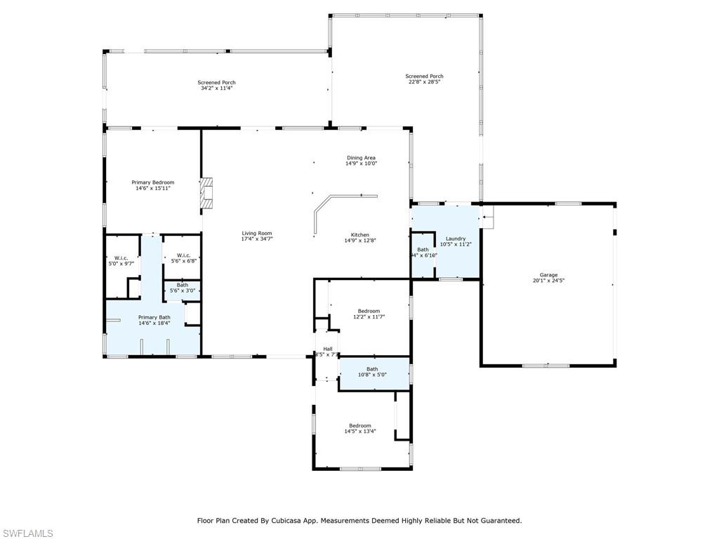 132 Wilderness Cay Naples, FL 34114 - Photo 22 of 24 a picture of floor plan