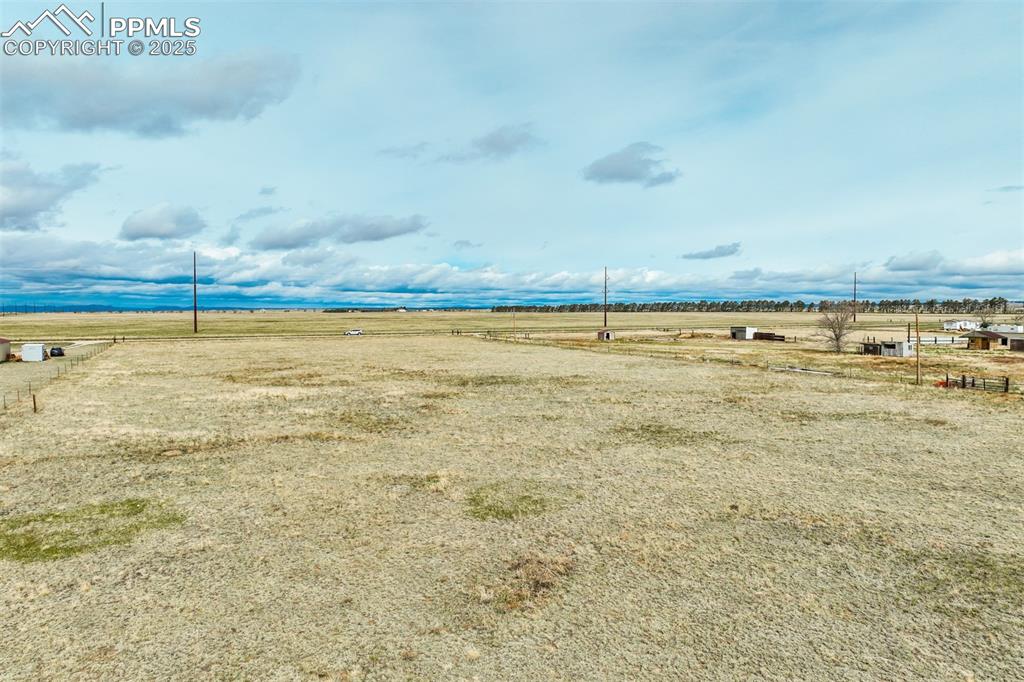 10165 McClelland Road Calhan, CO 80808 - Photo 14 of 25 View of yard featuring a rural view