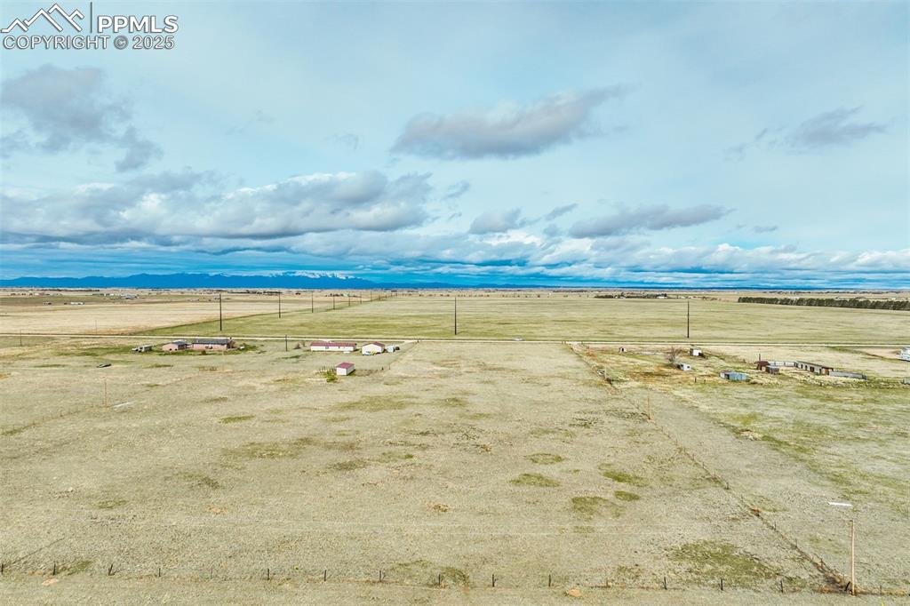 10165 McClelland Road Calhan, CO 80808 - Photo 17 of 25 Bird's eye view with a rural view