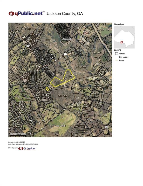 3172 Galilee Church Road, Jefferson, GA 30549 Compass