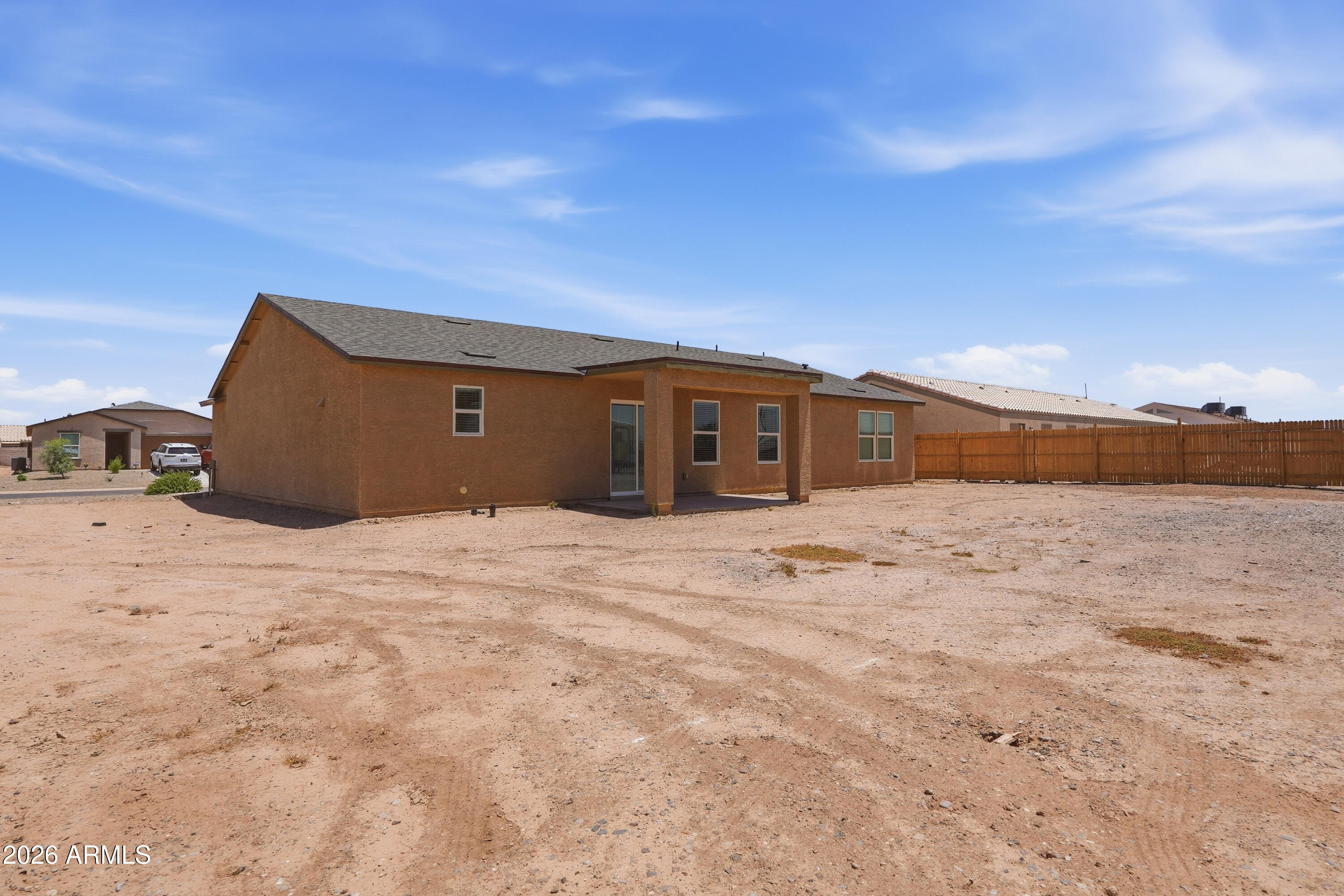 15610 South Moon Valley Road Arizona City, AZ 85123 - Photo 34 of 36 a house with a outdoor space
