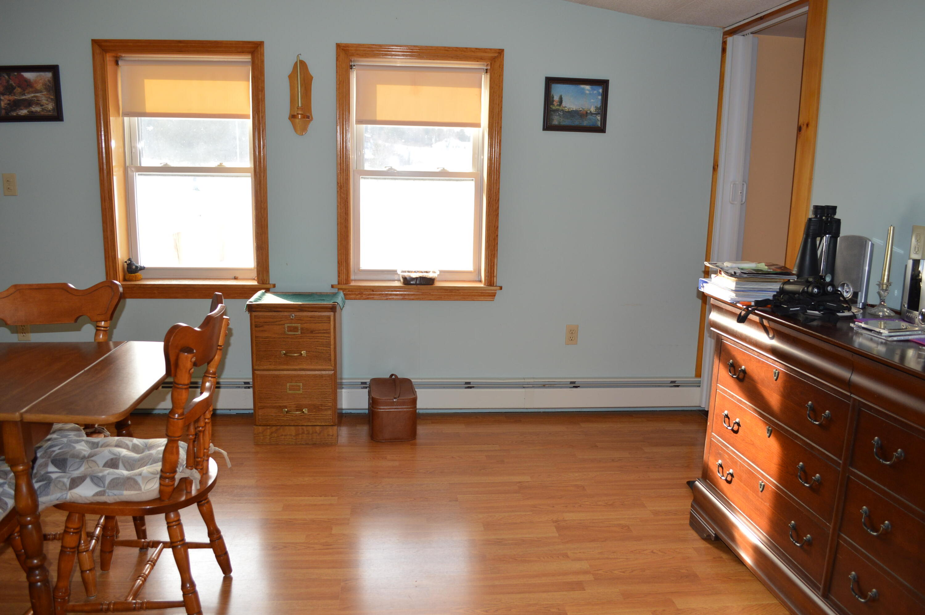 48 Thibeault Road New Canada, ME 04743 - Photo 11 of 22 Dining with bedroom 1 on right