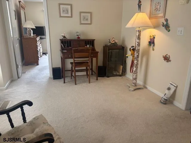 a close view of walk in closet