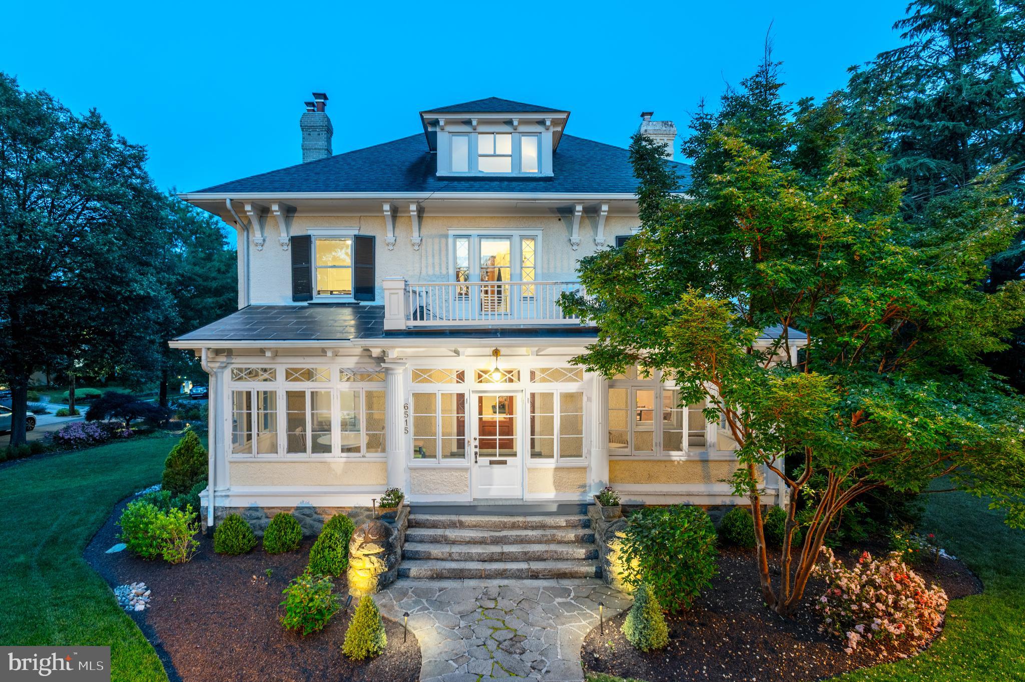 6515 Brookville Road Chevy Chase, MD 20815 - Photo 2 of 33 a front view of a house with garden