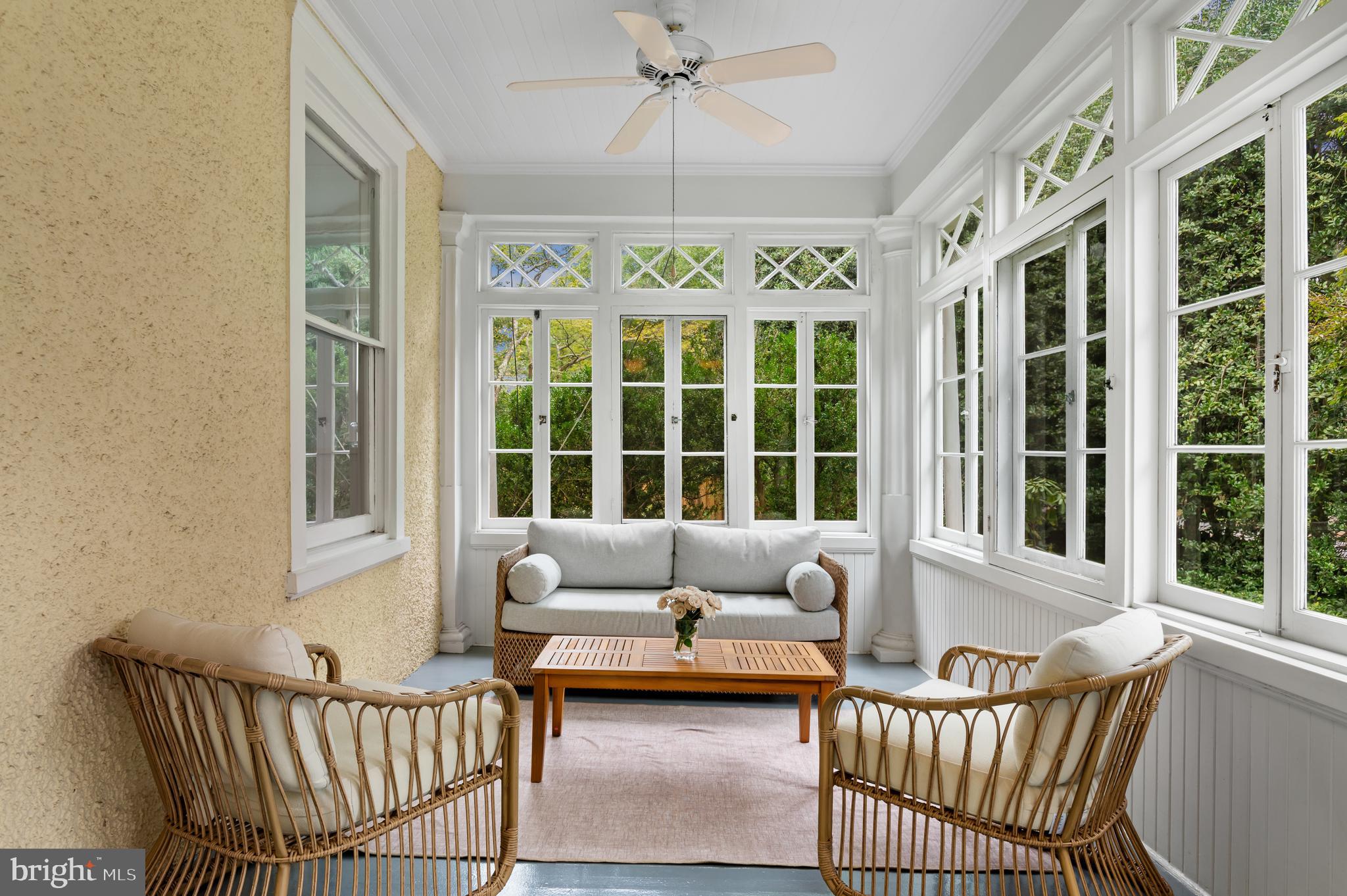 6515 Brookville Road Chevy Chase, MD 20815 - Photo 24 of 33 a living room with furniture and a large window