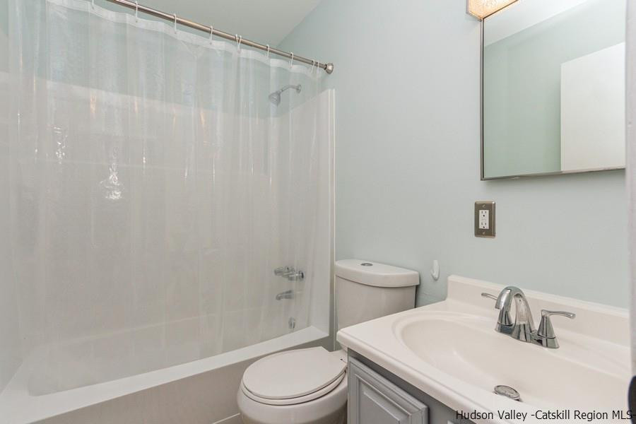 37 Michael Drive Cottekill, NY 12419 - Photo 21 of 30 a bathroom with a sink a toilet and shower
