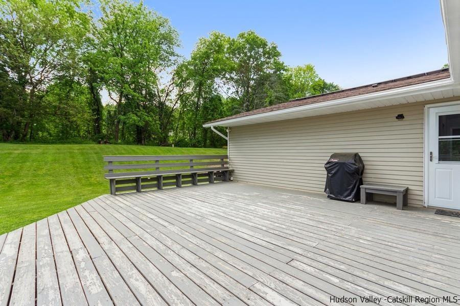 37 Michael Drive Cottekill, NY 12419 - Photo 26 of 30 a view of backyard with deck and outdoor seating
