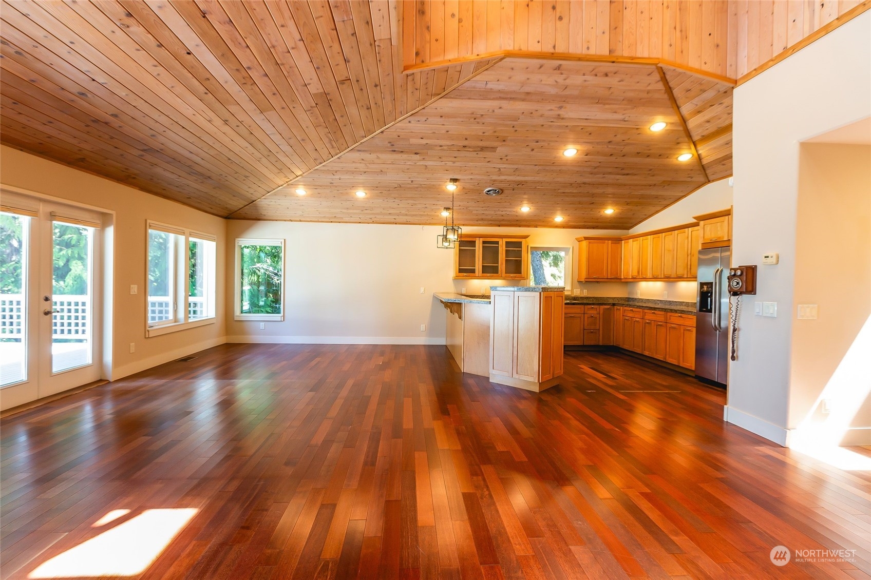 63 Point Caution Drive Friday Harbor, WA 98250 - Photo 10 of 30 a view of a room with wooden floors