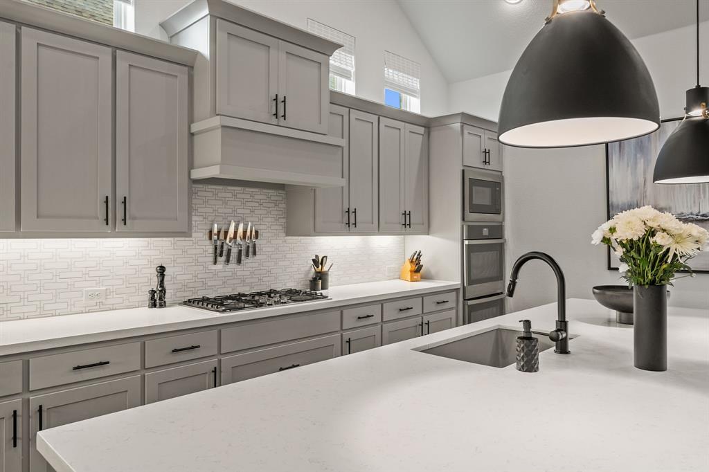 11504 Antler Ridge Way Argyle, TX 76226 - Photo 24 of 40 a kitchen with cabinets a sink and appliances