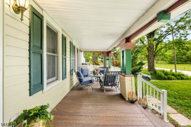 886 Brass Castle Road Belvidere, NJ 07823 - Photo 4 of 44 a view of deck with furniture and garden